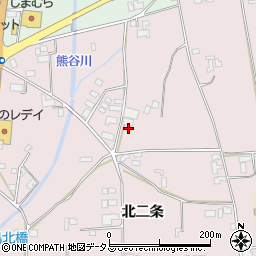 徳島県阿波市吉野町柿原北二条104-7周辺の地図