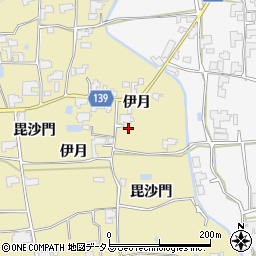 徳島県阿波市土成町秋月毘沙門98周辺の地図