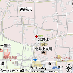 徳島県徳島市国府町西黒田西傍示175周辺の地図