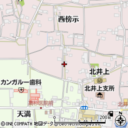 徳島県徳島市国府町西黒田西傍示169-3周辺の地図