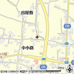 徳島県阿波市吉野町西条出屋敷75周辺の地図