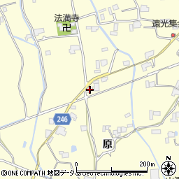 徳島県阿波市市場町大俣原86周辺の地図