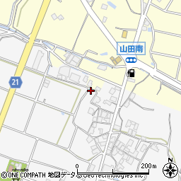 香川県観音寺市大野原町花稲53周辺の地図