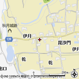 徳島県阿波市土成町秋月乾49周辺の地図
