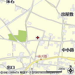 徳島県阿波市吉野町西条出屋敷47周辺の地図