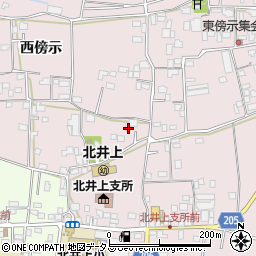 徳島県徳島市国府町西黒田西傍示188周辺の地図