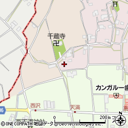 徳島県徳島市国府町西黒田西傍示53周辺の地図