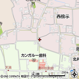 徳島県徳島市国府町西黒田西傍示26周辺の地図