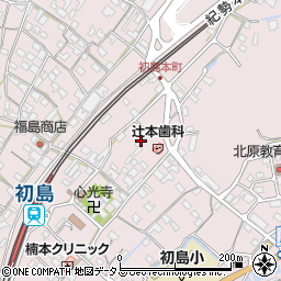 和歌山県有田市初島町浜1280周辺の地図