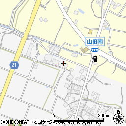 香川県観音寺市大野原町花稲57周辺の地図