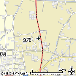 徳島県阿波市吉野町五条立花1097周辺の地図