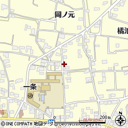 徳島県阿波市吉野町西条岡ノ元111周辺の地図