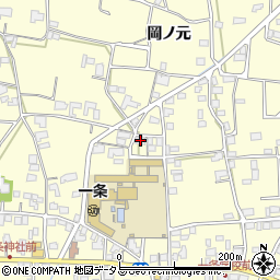 徳島県阿波市吉野町西条岡ノ元114周辺の地図