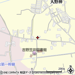 徳島県阿波市吉野町西条野田原28周辺の地図