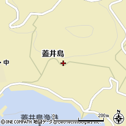 山口県下関市蓋井島311周辺の地図