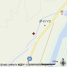 山口県防府市上右田和田峪166周辺の地図