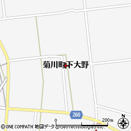 山口県下関市菊川町大字下大野周辺の地図