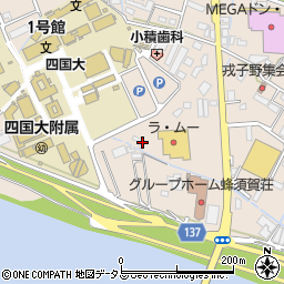 徳島県徳島市応神町古川戎子野1周辺の地図