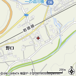 山口県岩国市玖珂町1291-12周辺の地図