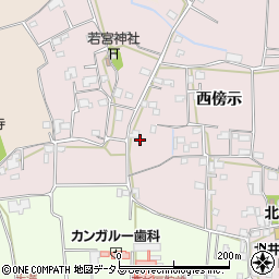 徳島県徳島市国府町西黒田西傍示41周辺の地図