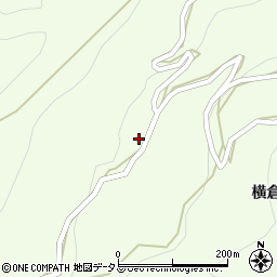 徳島県美馬市脇町横倉132周辺の地図