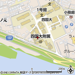 徳島県徳島市応神町古川戎子野123-1周辺の地図