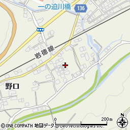 山口県岩国市玖珂町1291-15周辺の地図