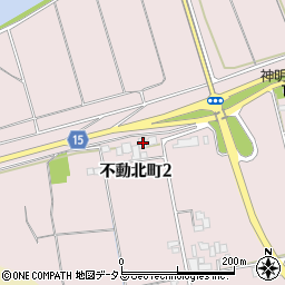 徳島県徳島市不動北町2丁目174周辺の地図