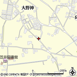 徳島県阿波市吉野町西条大野神55周辺の地図