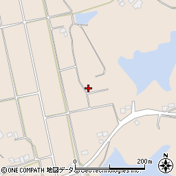 香川県三豊市山本町河内884周辺の地図
