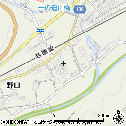 山口県岩国市玖珂町1291-14周辺の地図