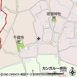 徳島県徳島市国府町西黒田西傍示61周辺の地図