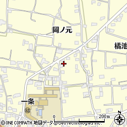 徳島県阿波市吉野町西条岡ノ元119周辺の地図