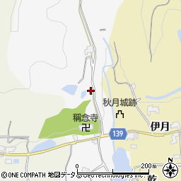 徳島県阿波市土成町水田指谷10周辺の地図