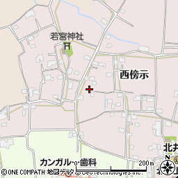 徳島県徳島市国府町西黒田西傍示39周辺の地図