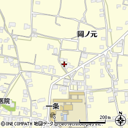 徳島県阿波市吉野町西条岡ノ元132周辺の地図