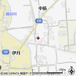徳島県阿波市土成町水田中筋85周辺の地図