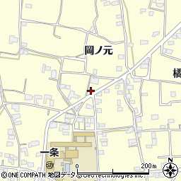 徳島県阿波市吉野町西条岡ノ元121周辺の地図