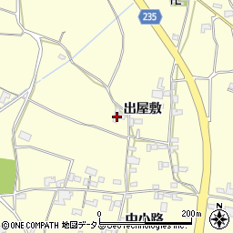 徳島県阿波市吉野町西条出屋敷18周辺の地図