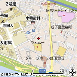 徳島県徳島市応神町古川戎子野82-1周辺の地図