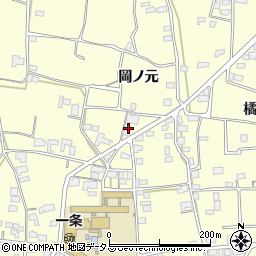 徳島県阿波市吉野町西条岡ノ元121-3周辺の地図