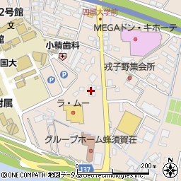 徳島県徳島市応神町古川戎子野82-8周辺の地図