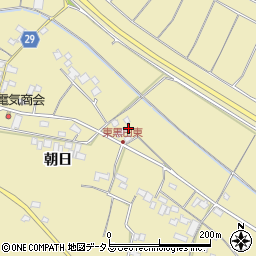 徳島県徳島市国府町東黒田朝日92周辺の地図