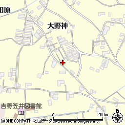 徳島県阿波市吉野町西条大野神53周辺の地図