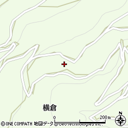 徳島県美馬市脇町横倉196周辺の地図