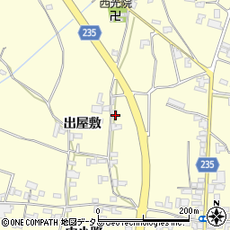 徳島県阿波市吉野町西条出屋敷99周辺の地図