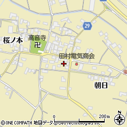 徳島県徳島市国府町東黒田朝日188周辺の地図