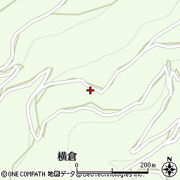 徳島県美馬市脇町横倉194周辺の地図