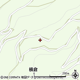 徳島県美馬市脇町横倉193周辺の地図