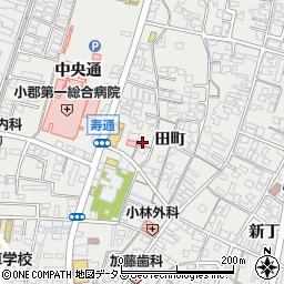 読売センター新山口・平川周辺の地図